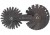 0.4-7.0mm Dưỡng đo ren 49 lá Moore and Wright MW804