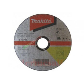 125 x 1.2 x 22.2mm Đá cắt sắt Makita D-18770