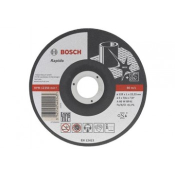 125 x 1 x 22.2mm Đá cắt Inox Bosch 2608600549