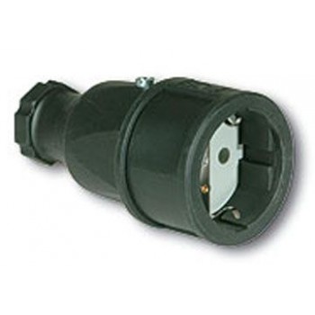 16A IP20 250V Ổ cắm bằng nhựa loại không kín nước