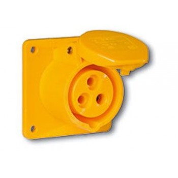 32A-3P-230V-6H-IP44 Ổ cắm gắn âm không kín nước