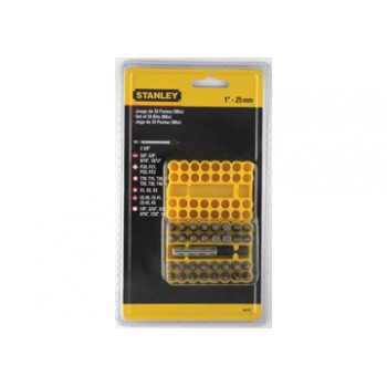 33 chi tiết Bộ đầu vít Stanley 68-072