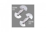 Bộ dưỡng đo ren hệ mét 28 lá Shinwa 73795