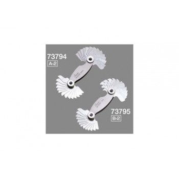 Bộ dưỡng đo ren hệ mét 28 lá Shinwa 73795