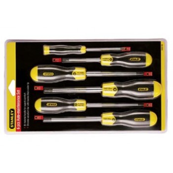 Bộ tô vít đầu hoa thị 6 cái Stanley 65-156