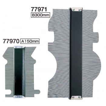 Dưỡng đo hình dạng 300mm Shinwa 77971