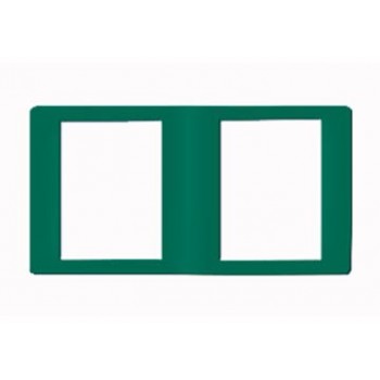 Mặt viền đôi màu xanh lá (vuông) B2S/ER