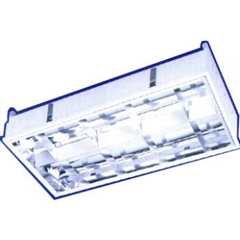 0.6m Máng âm trần 2 bóng FL 220R