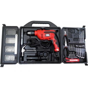 13mm Máy khoan 550W kèm 49 phụ kiện Black and Decker KR554REP11