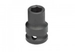 15mm Đầu tuýp đen 6 góc 3/8