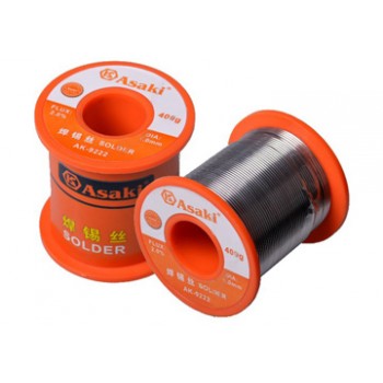 1mm Dây thiếc hàn 400g Asaki AK-9222