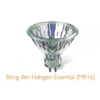 20W Bóng Halogen Essential Philips GU5.3 36D-Có kính chụp