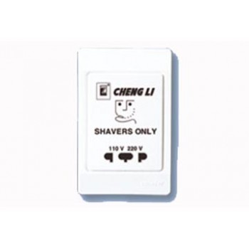 230V~20VA Ổ cắm dao cạo râu có bộ ngắt quá tải