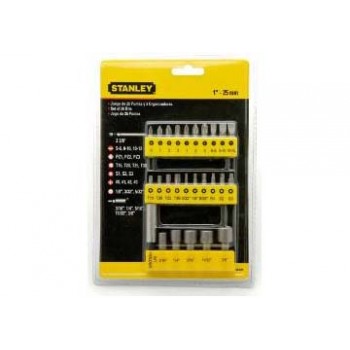 29 chi tiết Bộ đầu vít Stanley 68-071