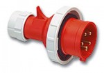 32A-4P-400V-6H-IP67 Phích cắm di động loại kín nước