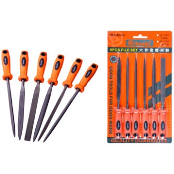 3x140mm Bộ giũa mini 6 chi tiết Asaki AK-3898