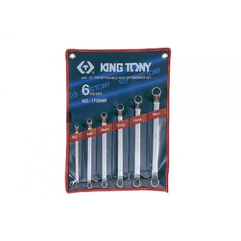 6-17mm bộ hai đầu vòng 6 cái hệ mét Kingtony 1706MR