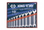 6-28mm bộ hai đầu miệng 10 cái hệ mét Kingtony 1110MR