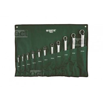 6-32mm Bộ cờ lê hai đầu vòng 11 chi tiết Sata 08-023 (08023)