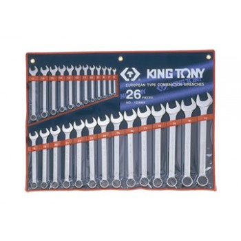 6-32mm Bộ vòng miệng 26 cái hệ mét Kingtony 1226MR