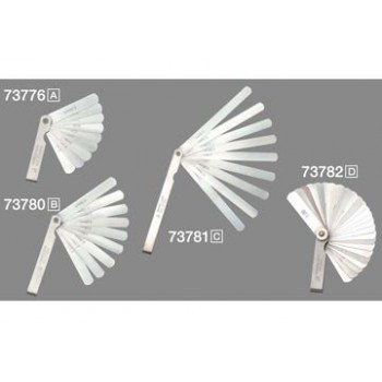 0.03-1.00mm Dưỡng đo độ dày 25 lá Shinwa 73782