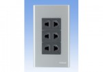 Bộ 3 ổ cắm đơn PNN-003-035