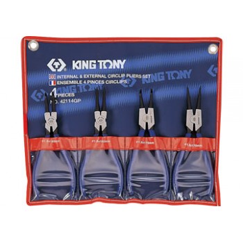 Bộ kìm mở phe 4 cái Kingtony 42114GP