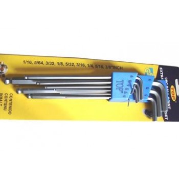 Bộ lục giác hệ inch 9 chi tiết TW-21009B
