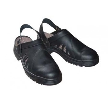 Giày da hở gót GI625