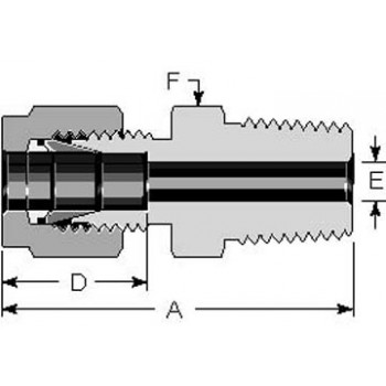 Male Connectors 6mm