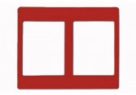 Mặt viền đôi màu đỏ A2S/RD
