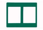 Mặt viền đôi màu xanh lá A2S/ER