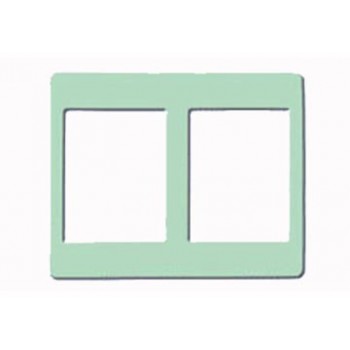 Mặt viền đôi màu xanh ngọc bích A2S/SR