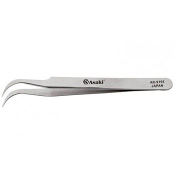 Nhíp gắp linh kiện mũi cong Asaki AK-9195